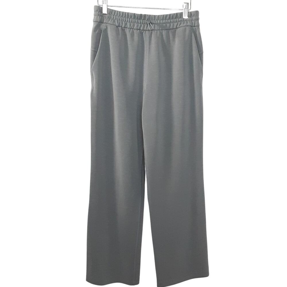 Lululemon Softstreme Wide Leg Pants High Rise Pant Regular Womens 6 Sage Green
